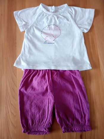 Ensemble tee-shirt et short leger