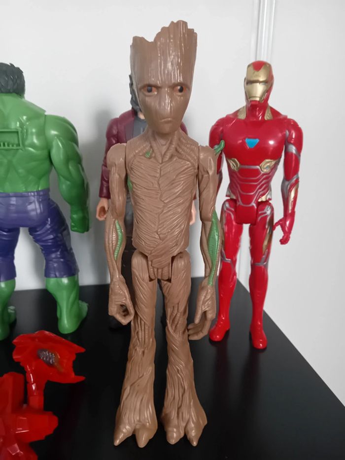 Lot de 7 figurines marvel 30cm + boîtier parlant - photo numéro 10
