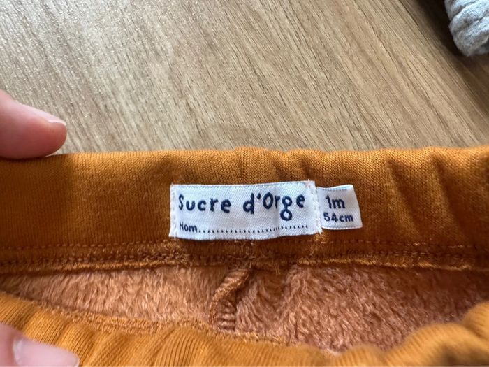 Lot de 3 pantalons bébé enfant 1 mois Tape à l’œil Sucre D’orge Premaman très bon état - photo numéro 5