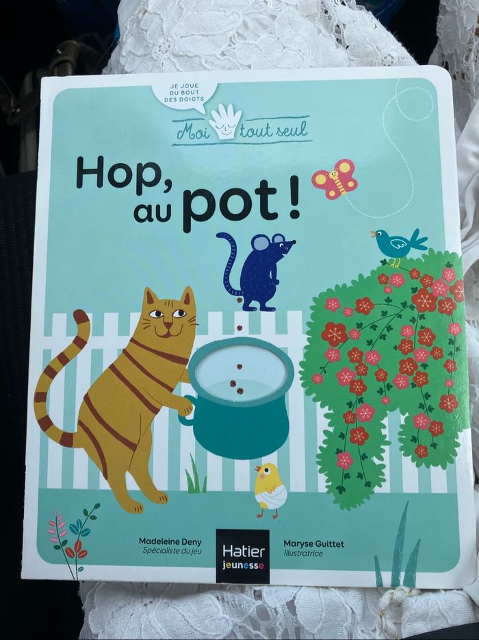 Hop au pot livre