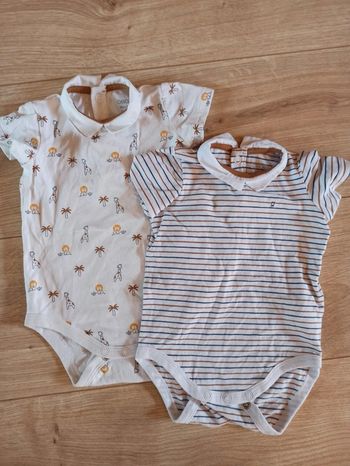 Lot de 2 bodies polo