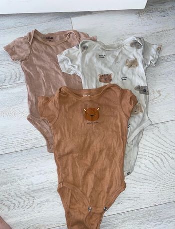 Lot de 3 body 
