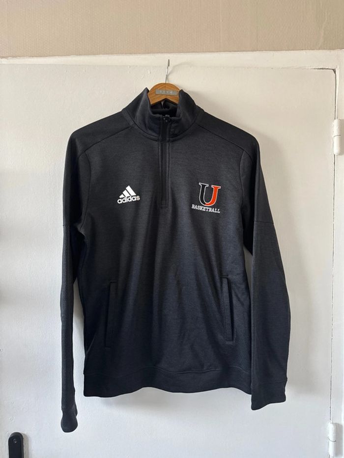 Pull Zip Adidas M BasketBall