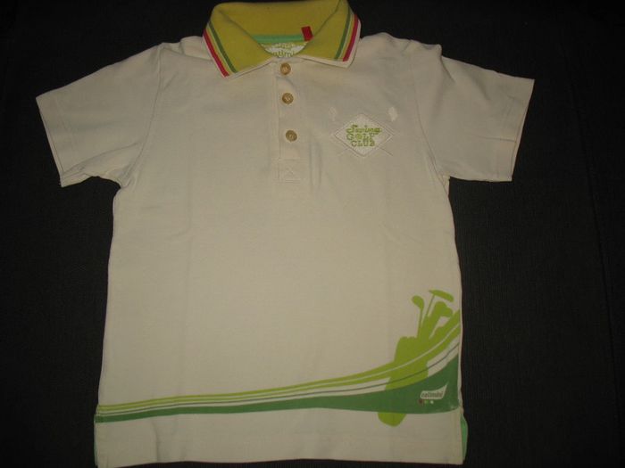 POLO MC ÉCRU GARÇON "CATIMINI" - 6 ANS - n°01 - photo numéro 3