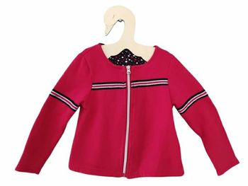 4 ans fille veste gilet zipee