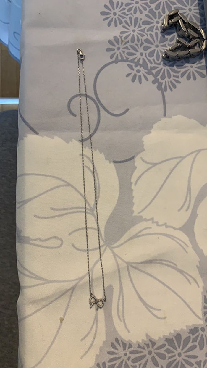 Bracelet argent noeud