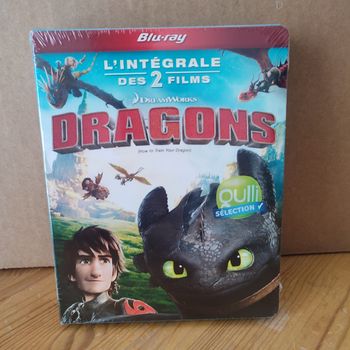 DRAGONS - Coffret Films 1 & 2 (Blu-Ray neufs)