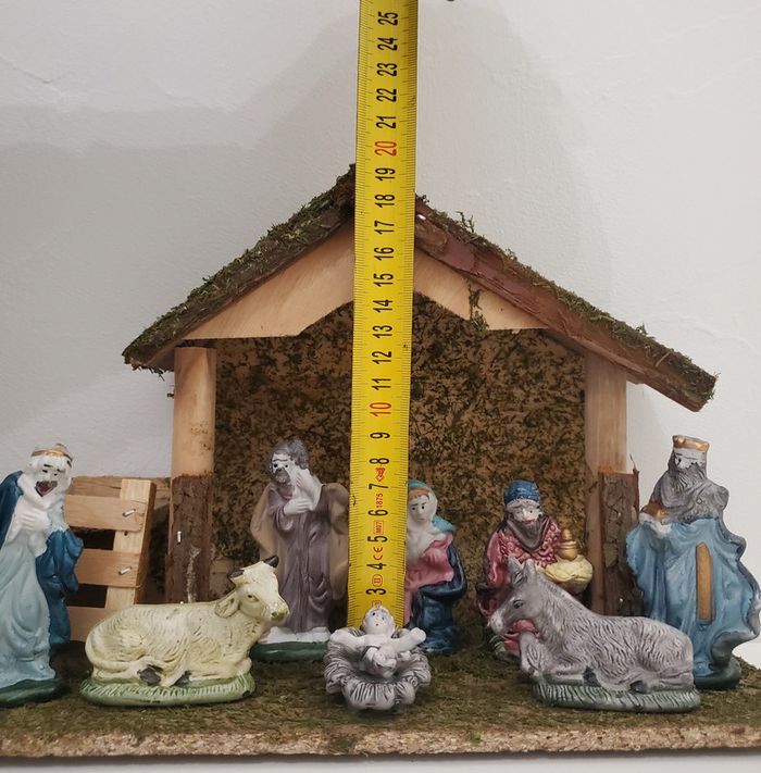 Fééric Lights & Christmas Crèche Lumineuse en boîte très bon état  32x13x20 cm env. JJA - photo numéro 9