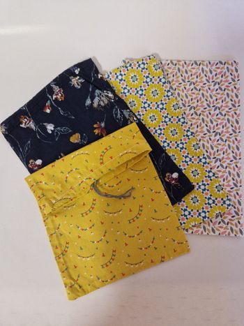 Le lot de 4 sacs à vrac
