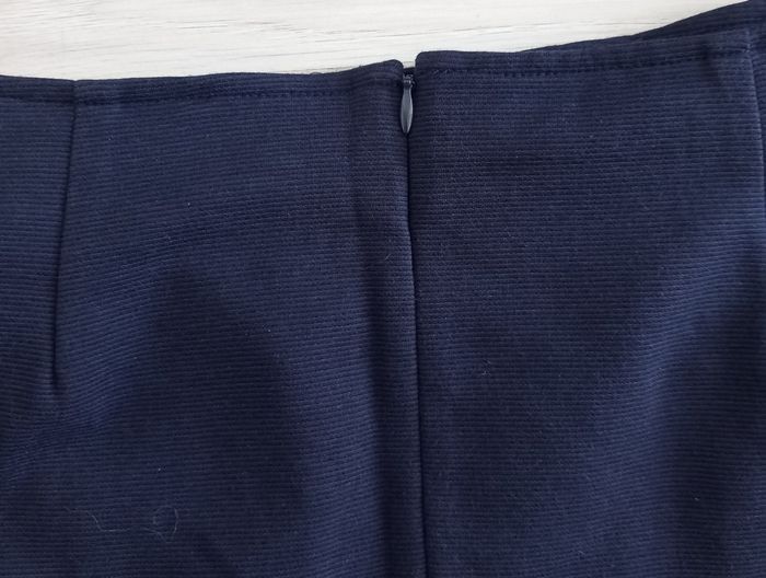 Jupe courte bleu marine Terre des marins taille 38 - photo numéro 8