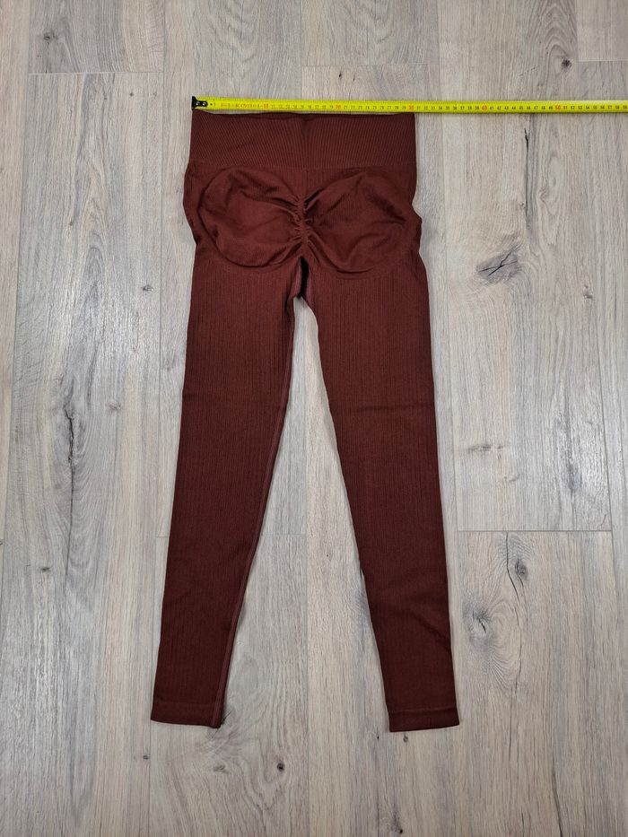 Legging marron taille M - photo numéro 7