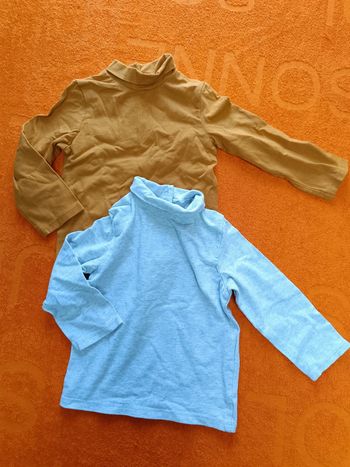 Lot de 2 tee-shirt manches longues Kiabi 18 mois