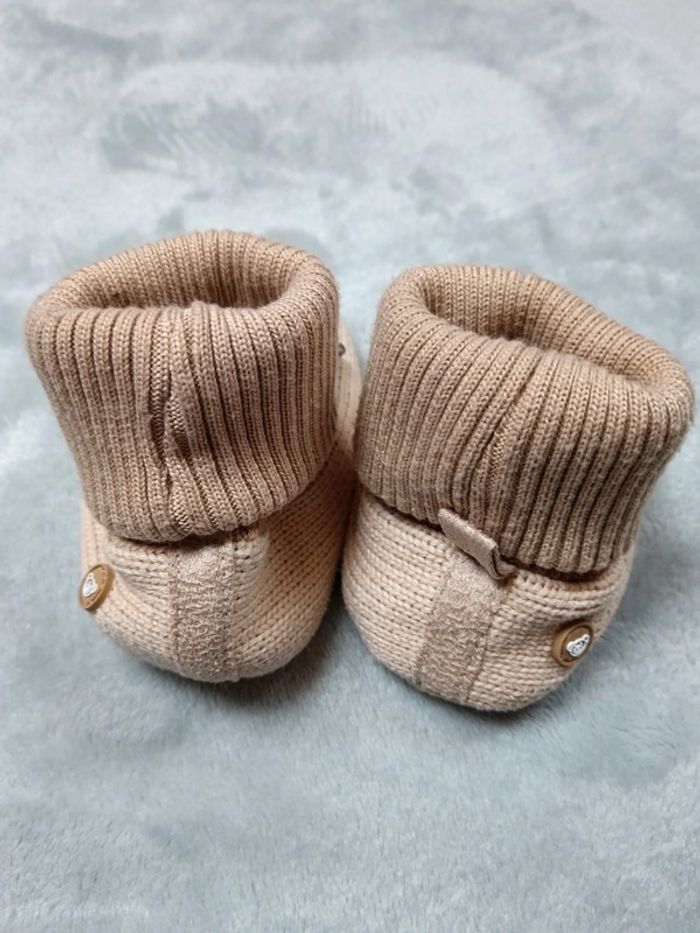 Chausson bebe ourson 12 - photo numéro 3