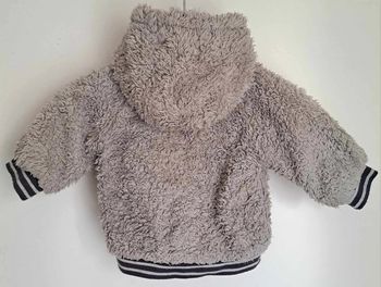 Parka bébé réversible mixte, Vert Baudet 18 mois