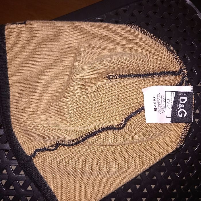 Écharpe réversible dolce gabbana avec bonnet - photo numéro 9