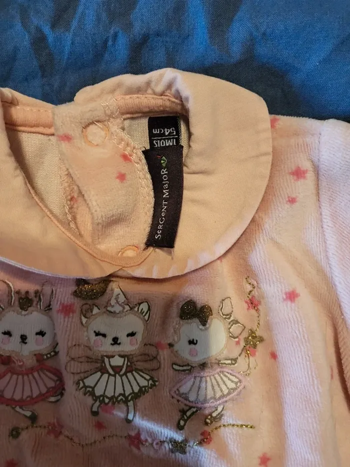 Lot de 3 pyjamas en velours - photo numéro 5