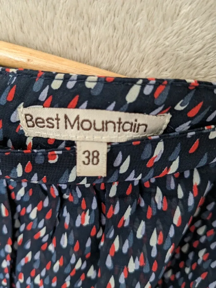 Jupe volante Best Mountain - bleue/blanc/rouge - photo numéro 4