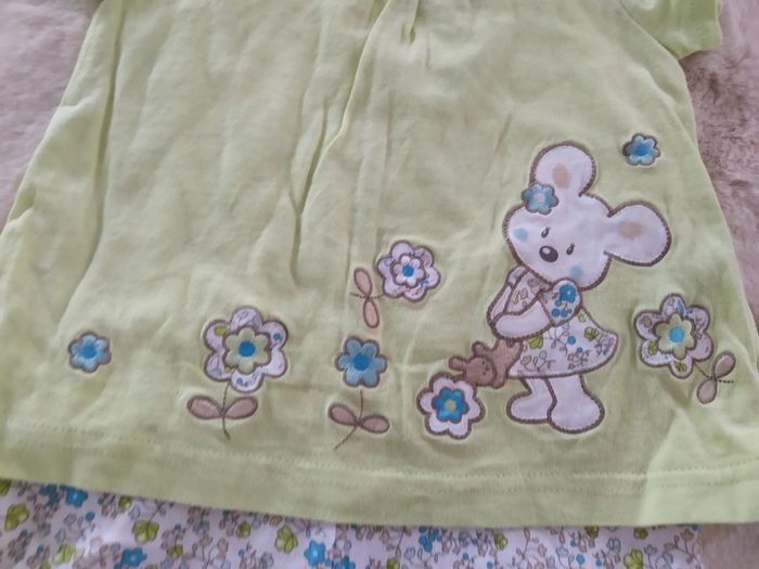 Ensemble barboteuse bébé fille en 6 mois - photo numéro 2