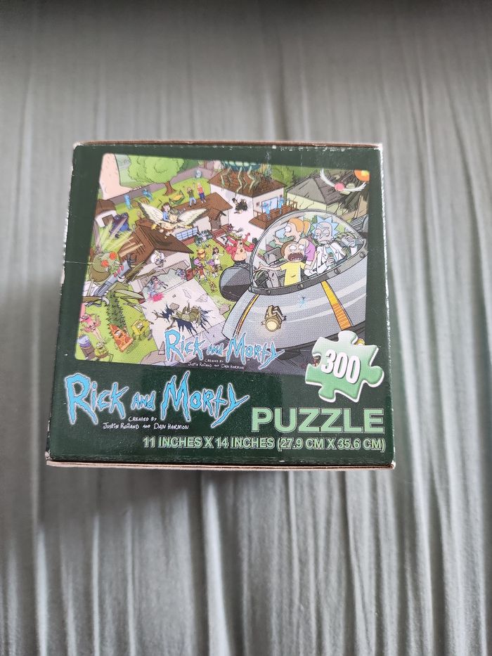 Puzzle rick et Morty 300 pièces.