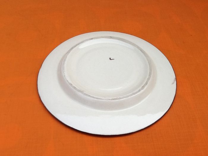 Tasse / Soucoupe à Déjeuner Faïence à décor floral - photo numéro 5