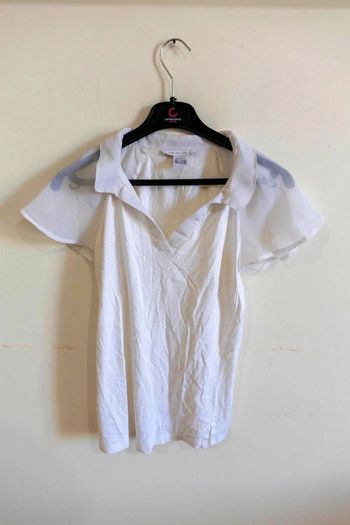 C50 blouse blanc La redoute 34/36
