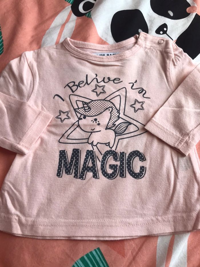 T-shirt manches longues 6 mois