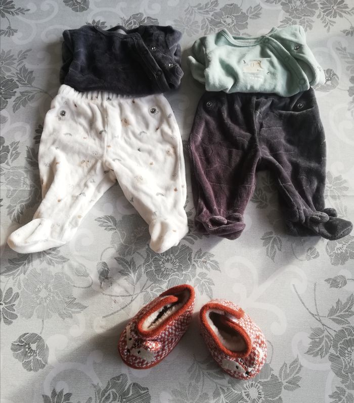 Pyjamas chaud 1 mois garçon