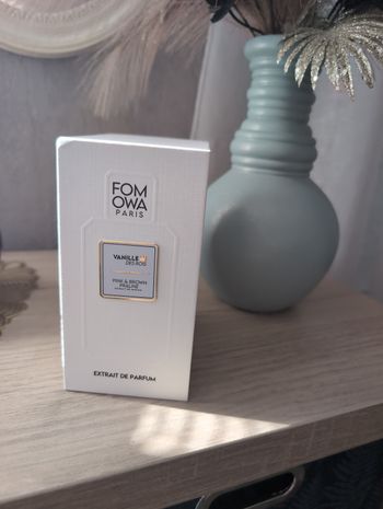 Extrait de parfum fomowa ''vanille des rois ''