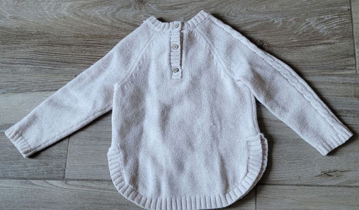 Ensemble pull torsadé et jeans taille 36 mois - photo numéro 3