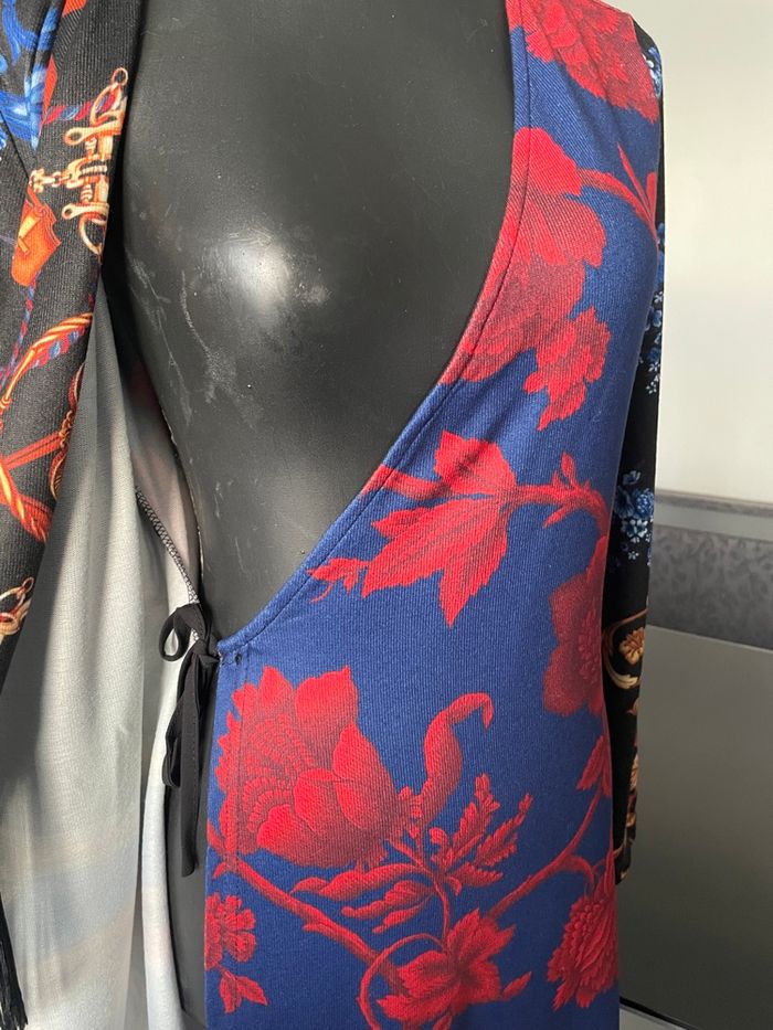 Robe portefeuille imprimée 101 Idées – T. S/M - photo numéro 6