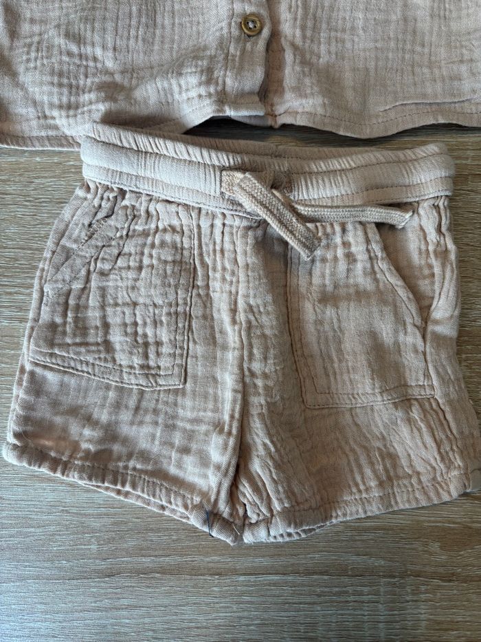 Ensemble short chemise 3 mois - photo numéro 3