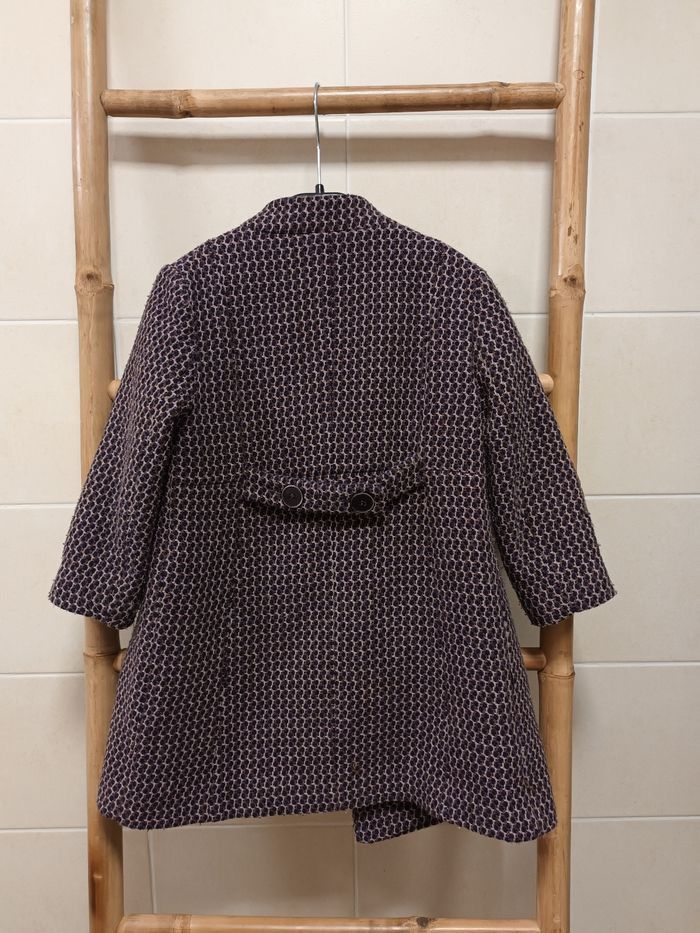 Manteau long en laine fille 4 ans - photo numéro 2
