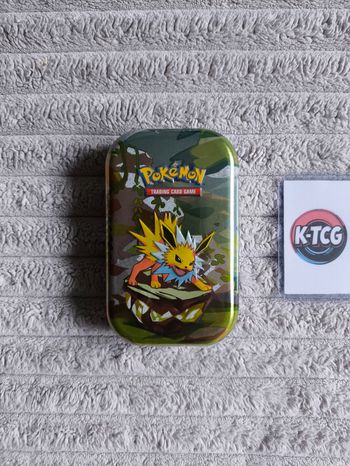 Pokébox Mini Tin EV08.5 Évolutions Prismatiques – Voltali
