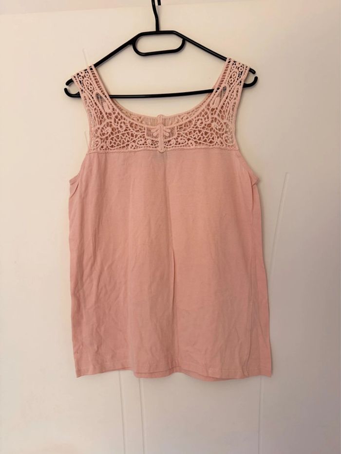 Débardeur rose poudré – Taille L - photo numéro 2