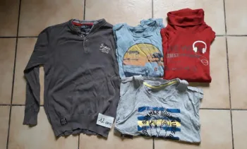 Lot 4 vêtements 12 ans garçon