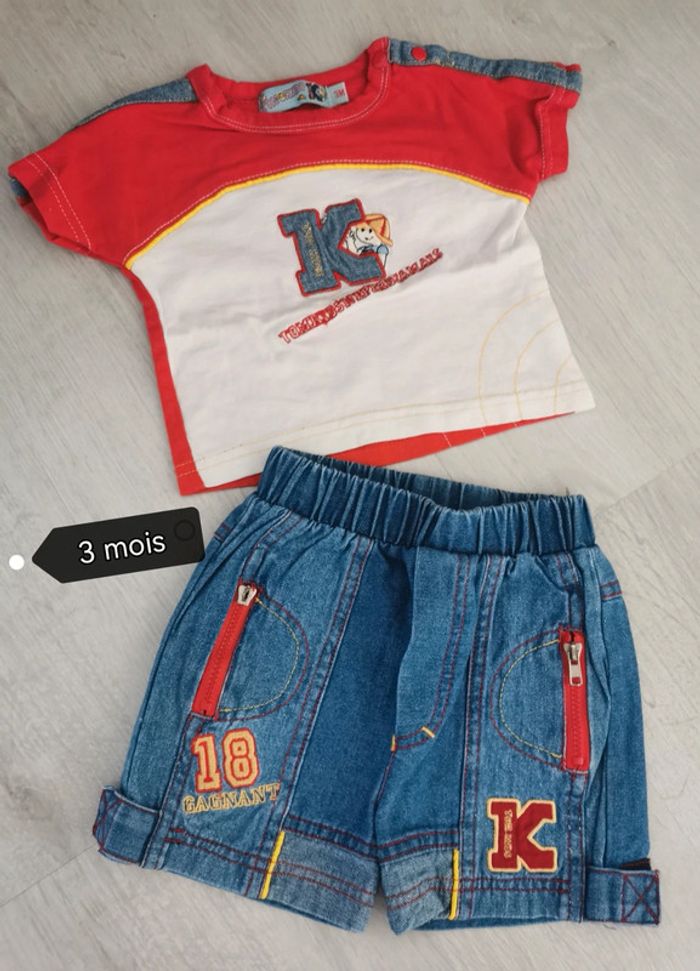 Ensemble 3 mois garçon