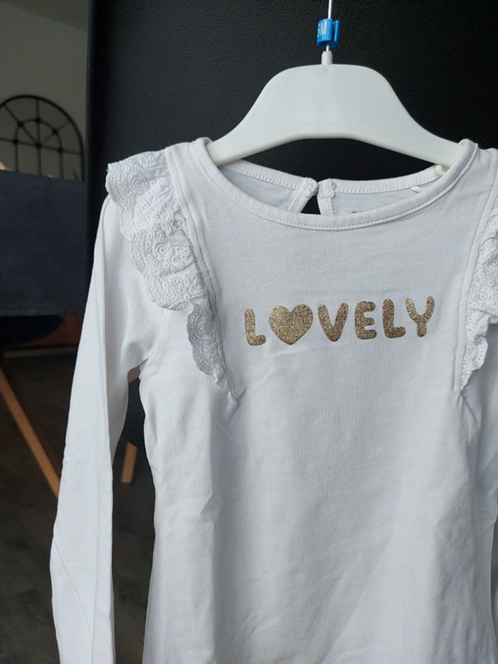 Tee-shirt manches longues blanc Orchestra 5 ans - photo numéro 2