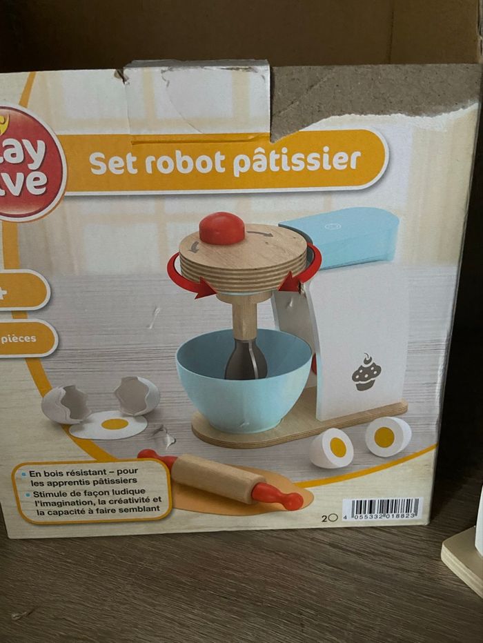 Robot pâtissier bois - photo numéro 2