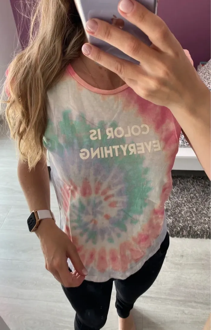 TEE shirt Promod tie and dye