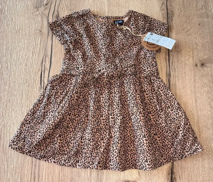 Robe neuve léopard 9 mois