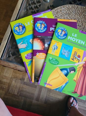 Lot 3 les docs des incollables