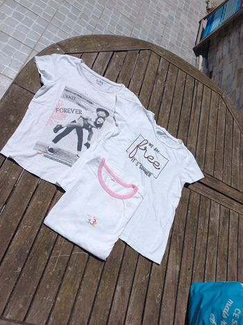 Lot 3 tee-shirt été 🩵