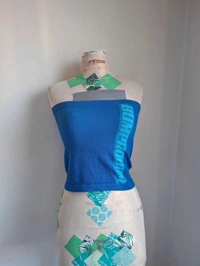Bustier bleu Bump pro, neuf, taille L