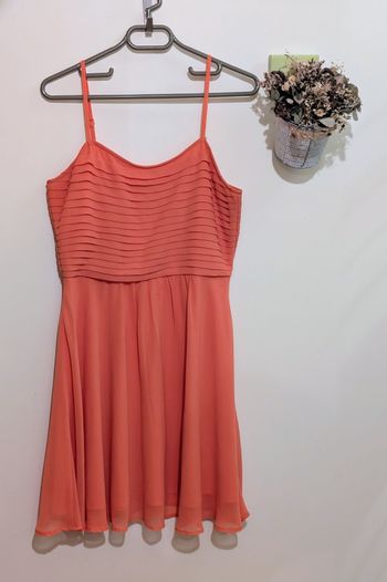 🌺 Robe courte corail Cache Cache – Taille M