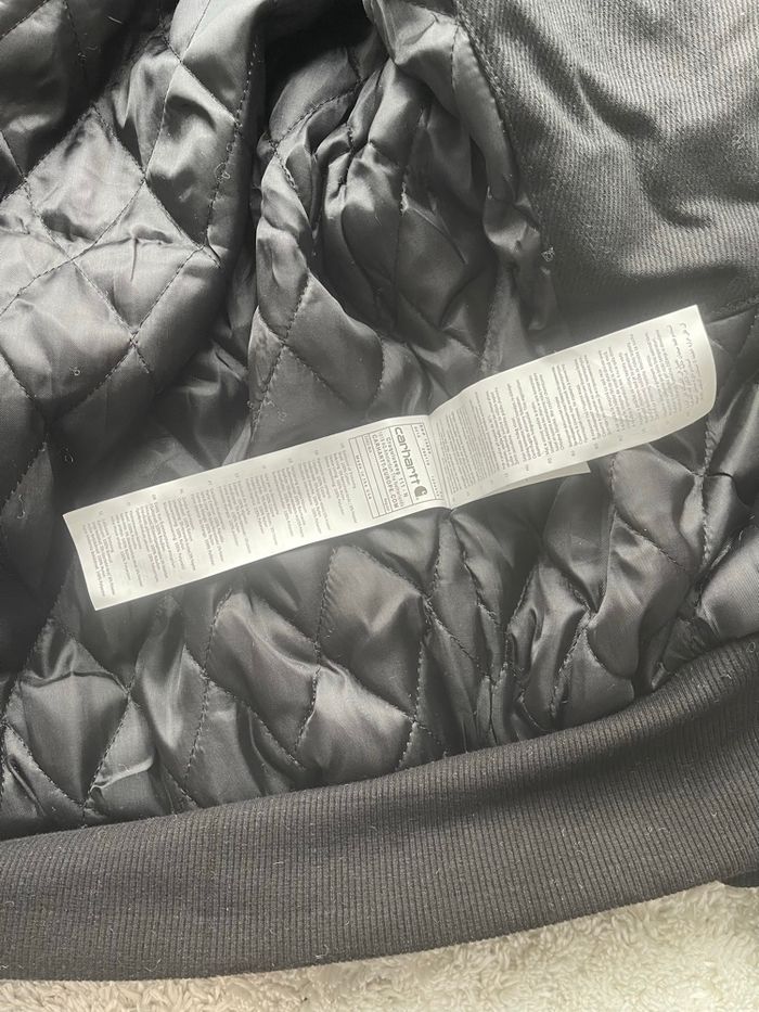 Veste active jacket Carhartt style rework noir - Taille S - photo numéro 3