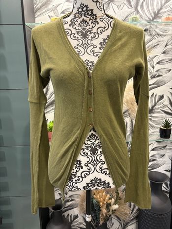 Cardigan kaki reset