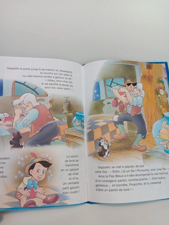 Livre Disney mickey club du livre Pinocchio (01) - photo numéro 6