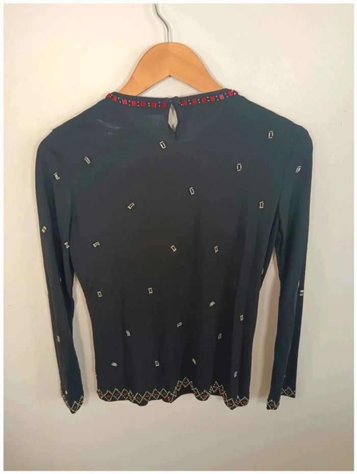 C27 blouse noir Kenzo M - photo numéro 2