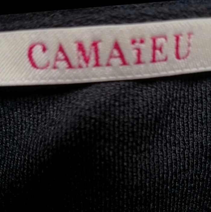 Tee-shirt dentelle aux épaules et en bas Camaïeu S - photo numéro 8