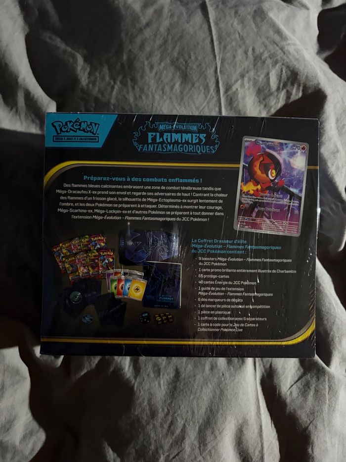 ETB Pokémon Mega Évolution Flammes Fantasmagoriques - photo numéro 6